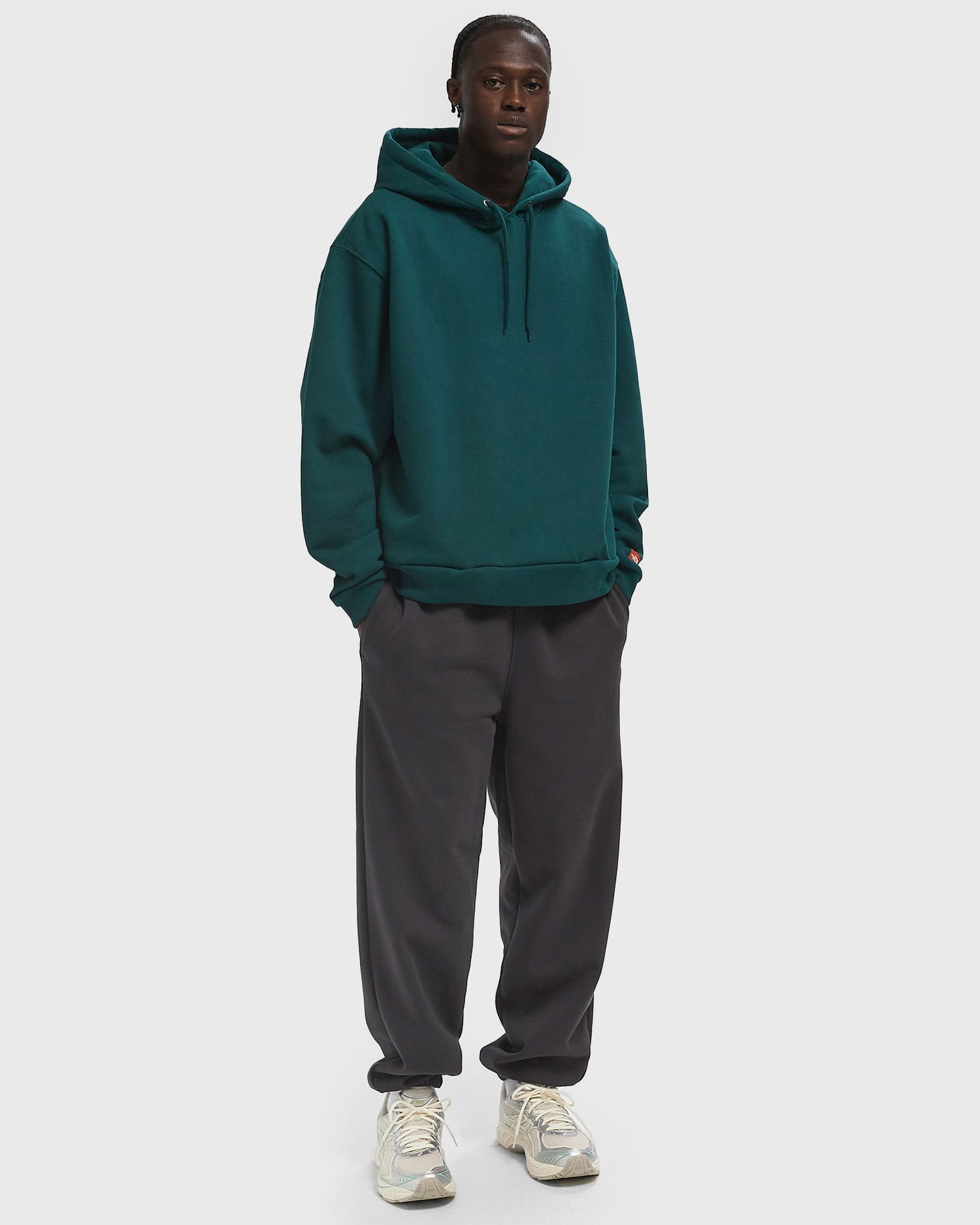 Sweatshirt The North Face Red Box Hoodie Grøn | NF0A8EFZ1KI1, 1