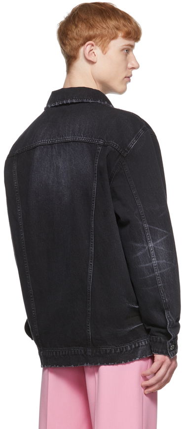 Jakke We11done Denim Jacket Sort | WD-DJ1-22-354-U-WB, 2