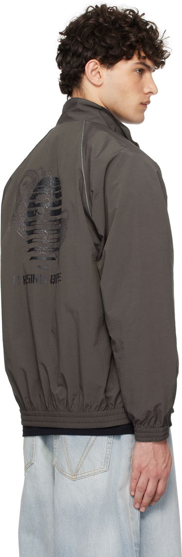 Vindjakke BAPE Tiger & Dragon Track Jacket Grå | 001LJK701002L, 2