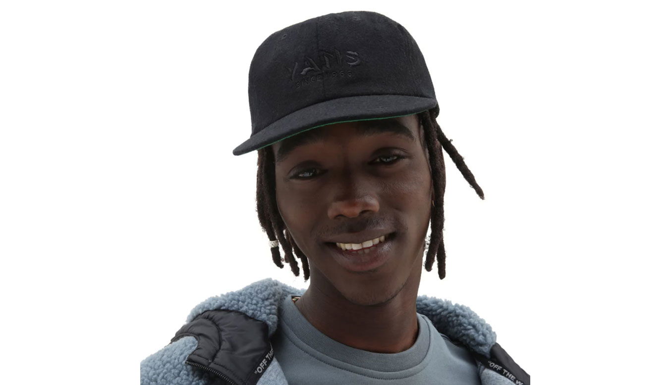 Kasket Vans Vintage Unstructured Hat Sort | VN0A7PQ8BLK, 1