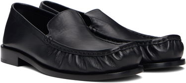 Sneakers og sko Dries Van Noten Dries Van Noten Leather Loafers Sort | 252-021723-195, 3