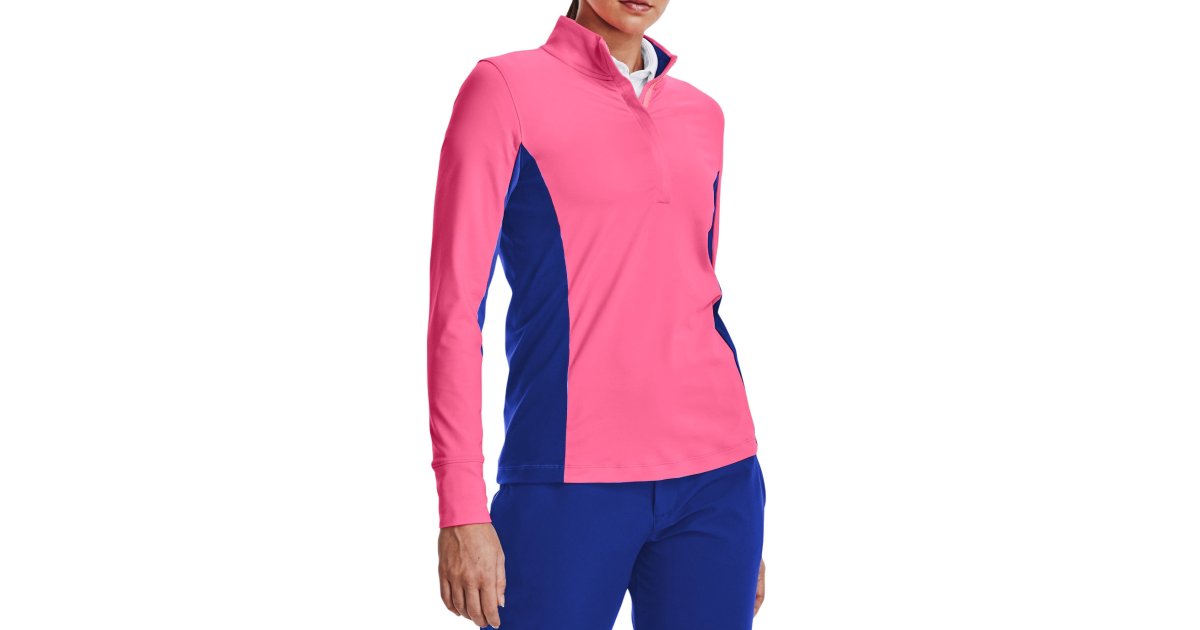 Sweatshirt Under Armour UA Storm Midlayer 1/2 Zip Lyserød | 1370140-640, 1