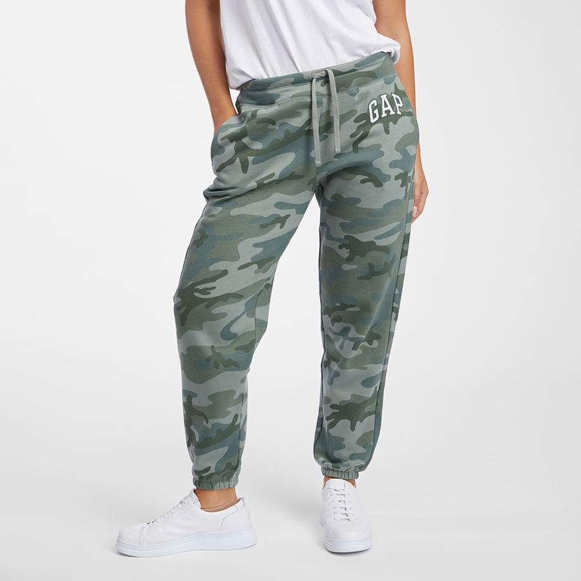 Joggingbukser GAP Sweatpants Logo Jogger Sweatpants Camo M Grå | 463492-13