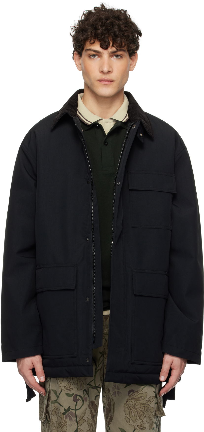 Parka Carhartt WIP Black Clarton Insulated Coat Sort | I033870