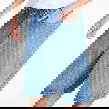 Shorts DAILY PAPER Daily Paper Monogram Denim Shorts Blå | 2513057, 4