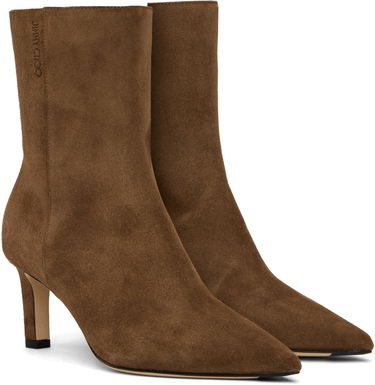 Tøj Jimmy Choo Jimmy Choo Alizze 65 Suede Ankle Boots Brun | ALIZZE AB 65 SVV, 3