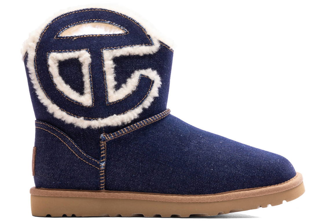 Sneakers og sko UGG x Telfar Logo Mini Denim Mørkeblå | 1152550-IDG, 0