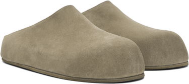 Tilbehør Marsèll Marsèll Grande Suede Mules Beige | MM4637 P024201, 3