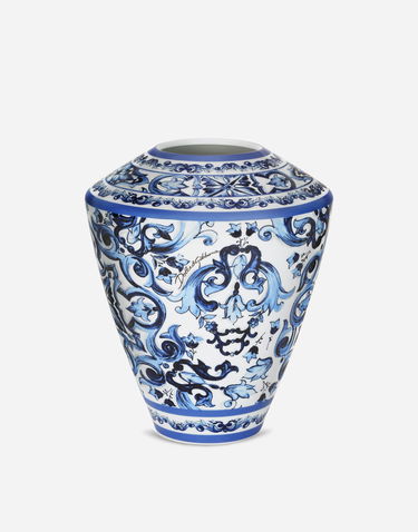 Home decor Dolce & Gabbana Dolce & Gabbana Large Amphora Porcelain Vase Flerfarvet | TCC198TCAMZUB011, 1