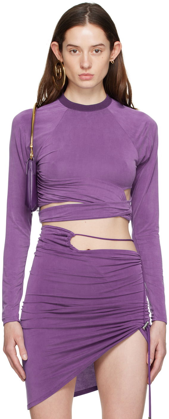 T-shirt Jacquemus 'Le T-Shirt Espelho' T-Shirt Lilla | 23E231JS120-2307, 0