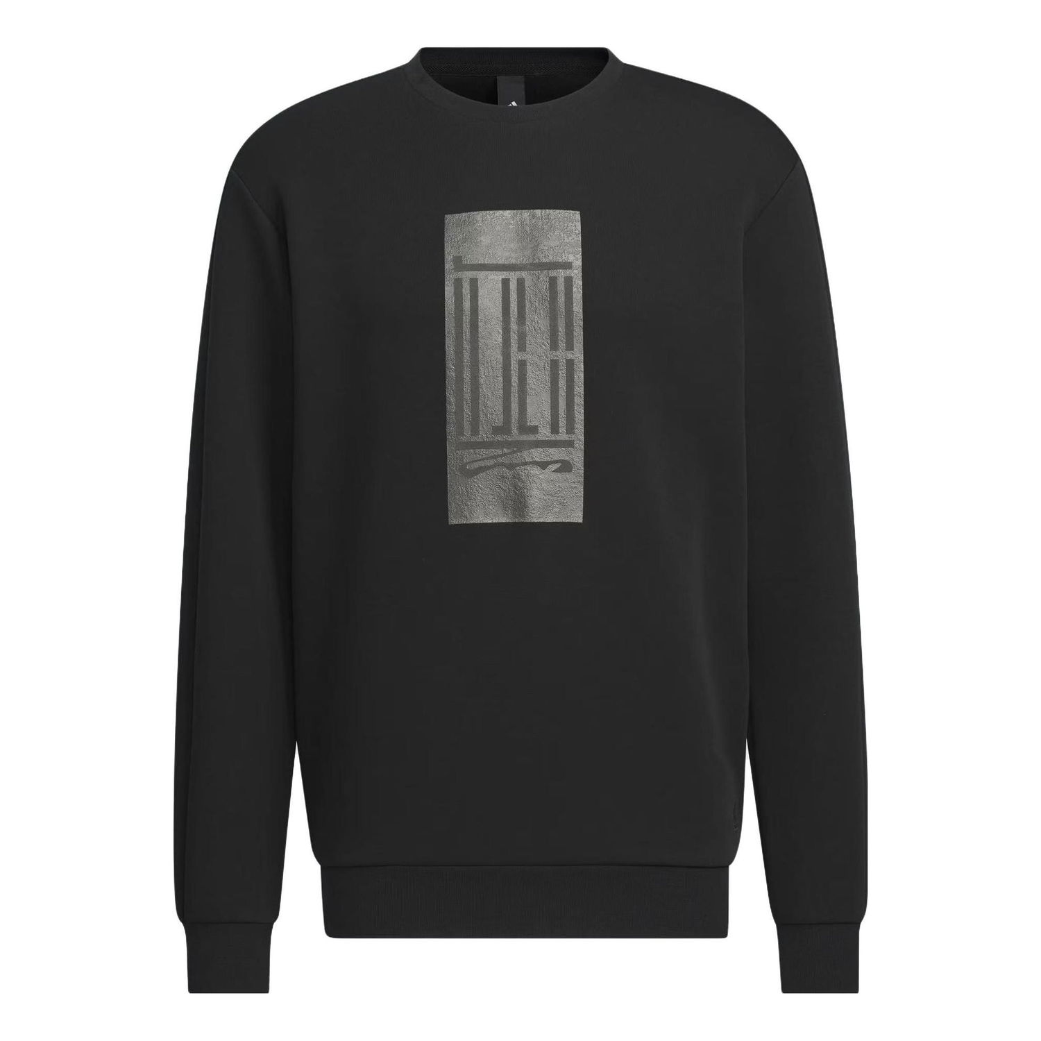 Sweater adidas Originals Wuji Logo Crew Sweatshirt Sort | IP4946, 0