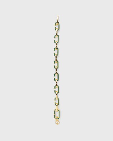 Armbånd Casablanca Enamel "C" Link Bracelet Metalisk | A-AW25-JW-322-01, 2