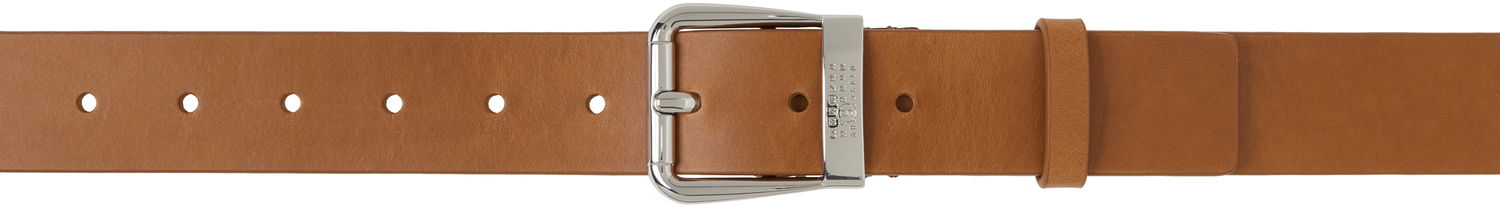 Bælter Maison Margiela MM6 Maison Margiela Vegetable Leather Belt Brun | SA6TP0022 P8328, 0