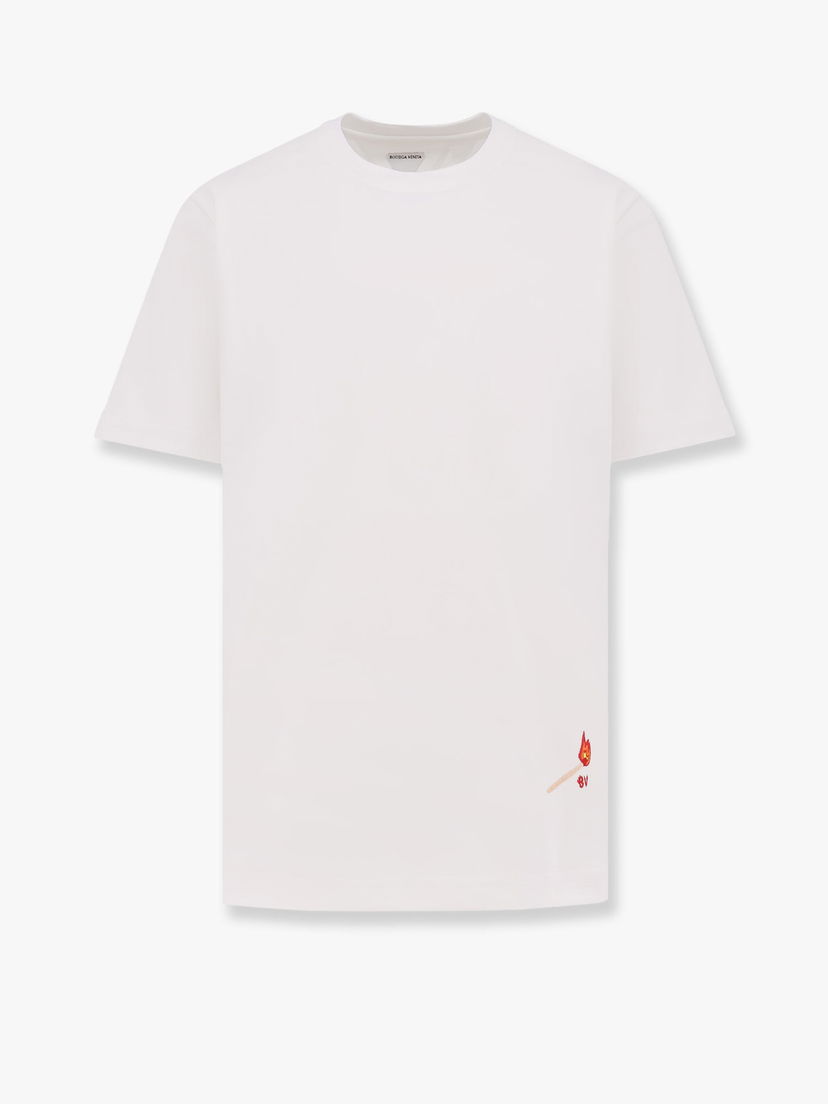 T-shirt Bottega Veneta Bottega Veneta Match Graphic T-Shirt Hvid | 825172V4N509000