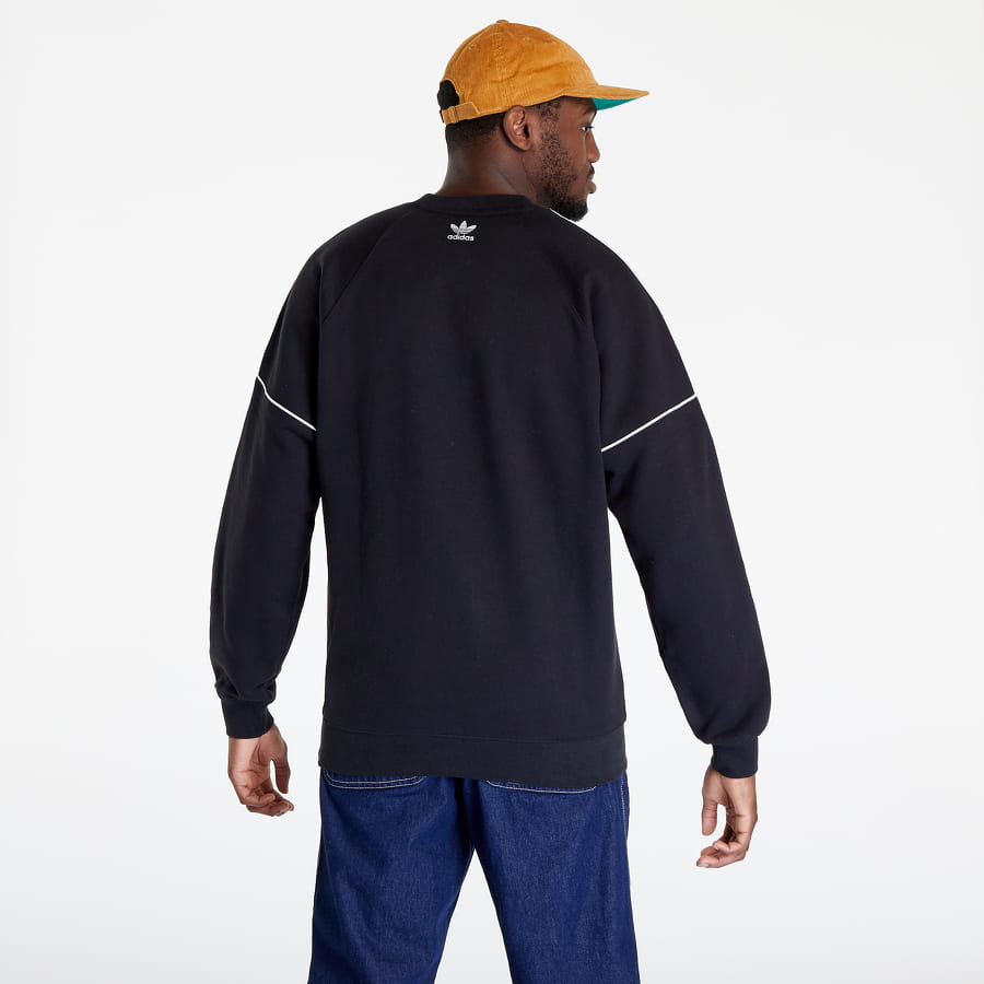 Sweatshirt adidas Originals Rekive Crew Sweatshirt Sort | HK7344, 1