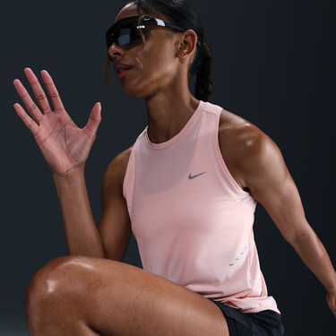 Tanktop Nike Swift Dri-FIT Running Tank Top Lyserød | HQ0620-607, 4