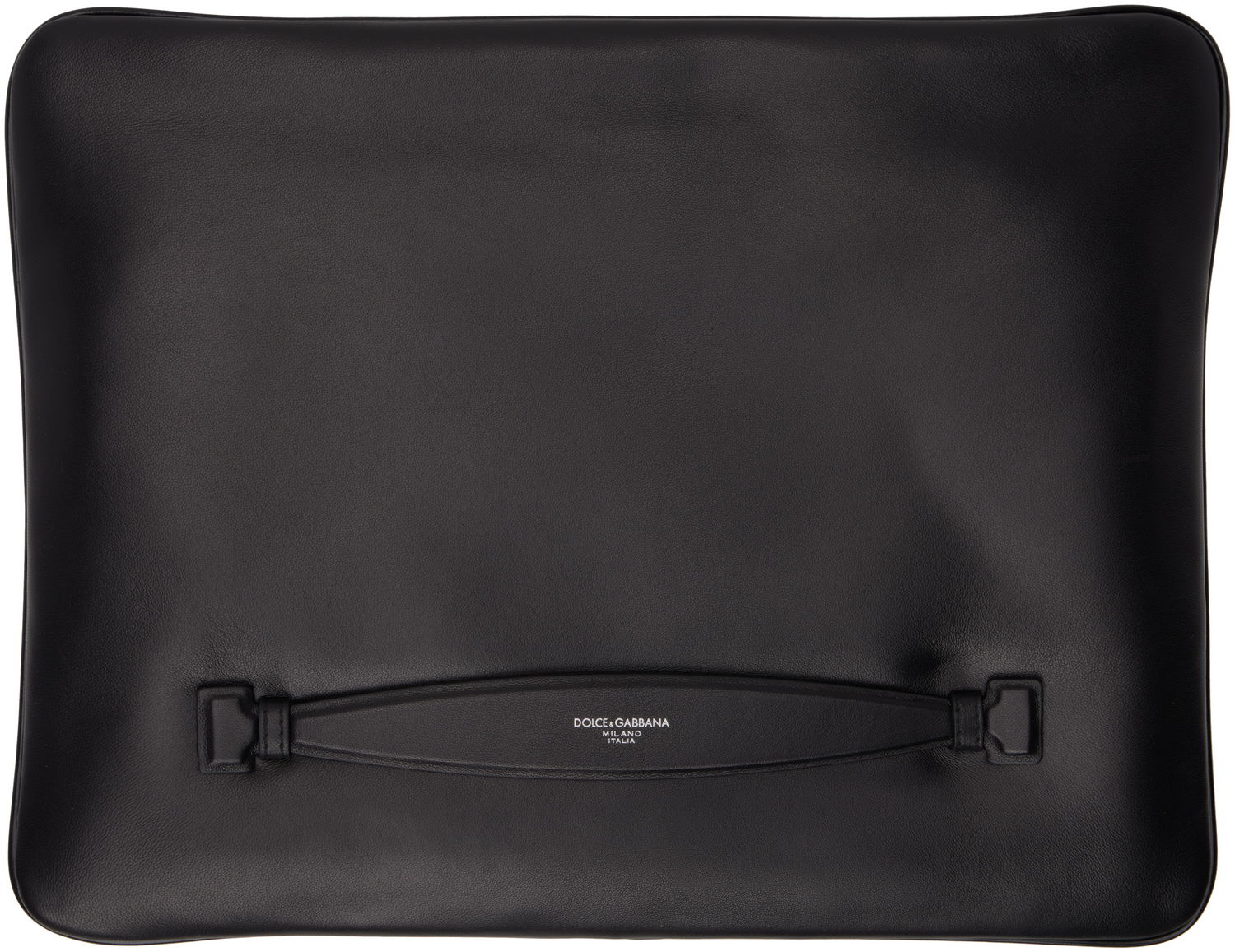 Kuffert Dolce & Gabbana Leather Pouch Sort | BM3049AF984, 0