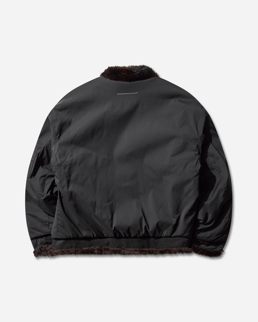 Bomberjakke Maison Margiela Reversible Bomber Jacket Sort | SH2AM0044 962