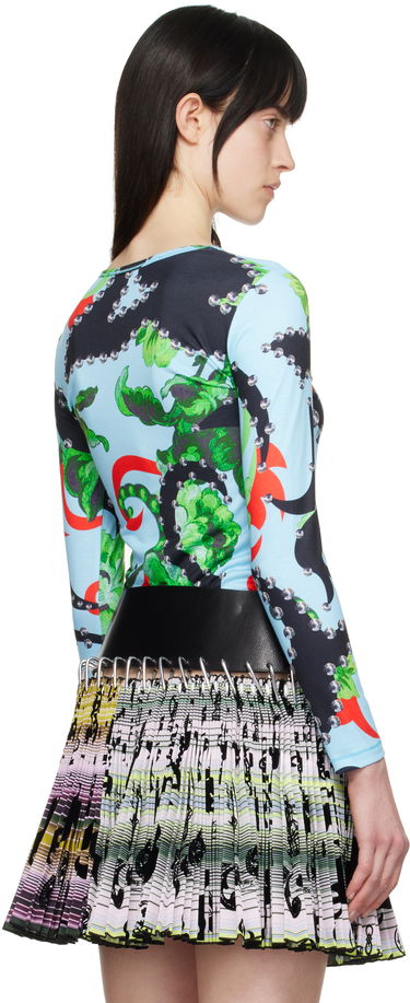 Nederdel Chopova Lowena Chopova Lowena Spangle Tangle Fitted Jersey T-Shirt Flerfarvet | 2307, 2