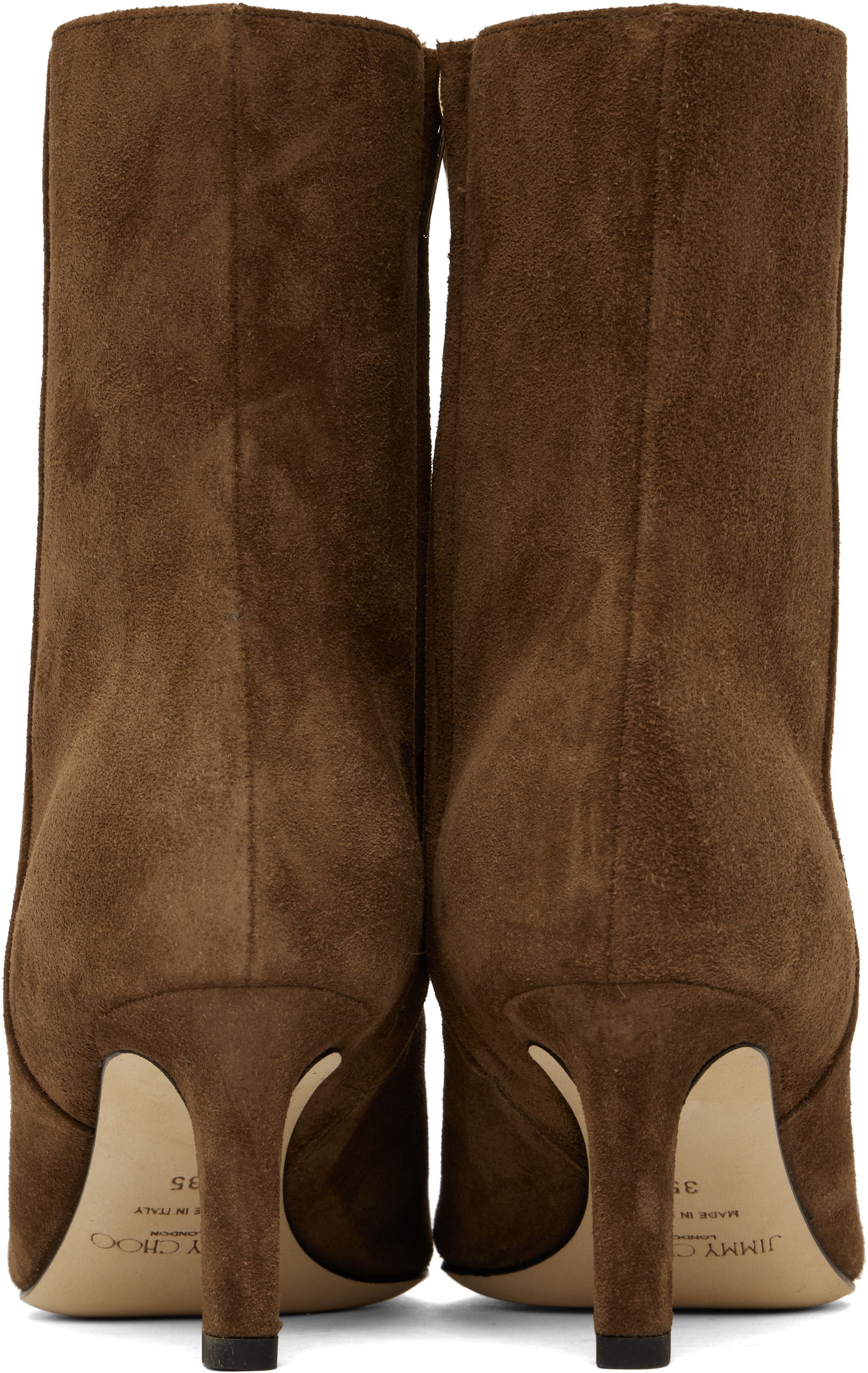 Tøj Jimmy Choo Jimmy Choo Alizze 65 Suede Ankle Boots Brun | ALIZZE AB 65 SVV, 1