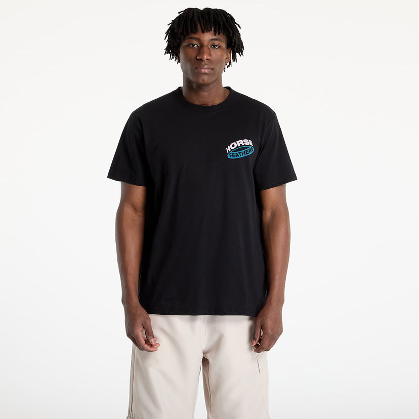 T-shirt Horsefeathers Horsefeathers Orbit T-Shirt Sort | SM1382A