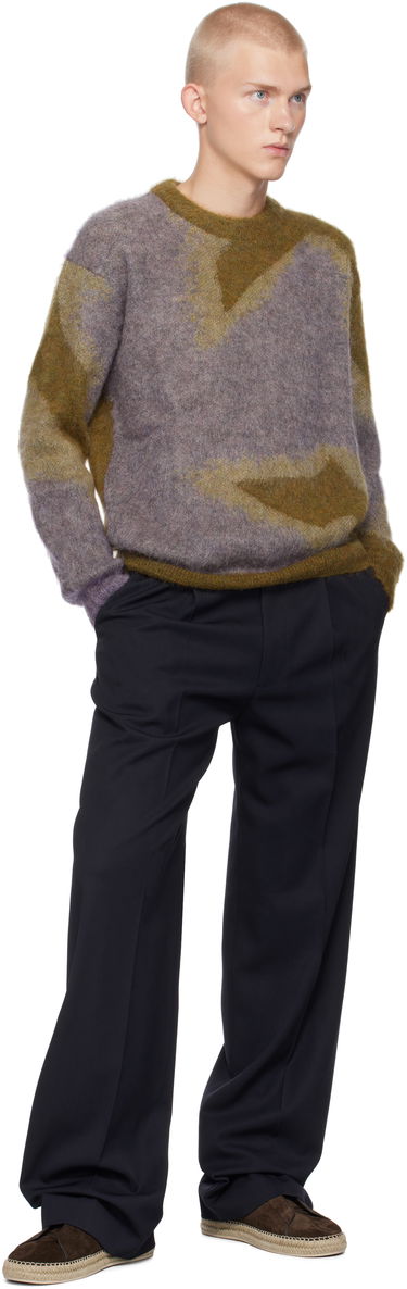 Sweater Paul Smith Paul Smith Photogram Leaves Mohair-Blend Sweater Flerfarvet | M1R-923Y-N02512-10, 3