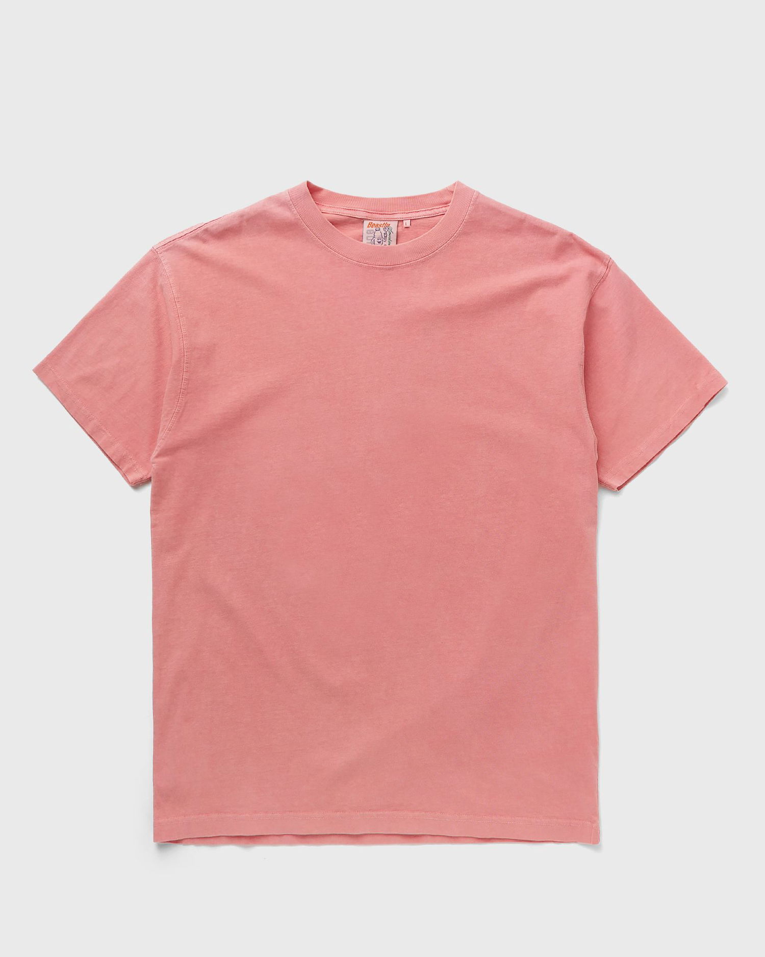T-shirt BSTN Basic Crew Neck Short Sleeve T-Shirt Lyserød | BEASTIN-PLAIN19-UND-20, 1