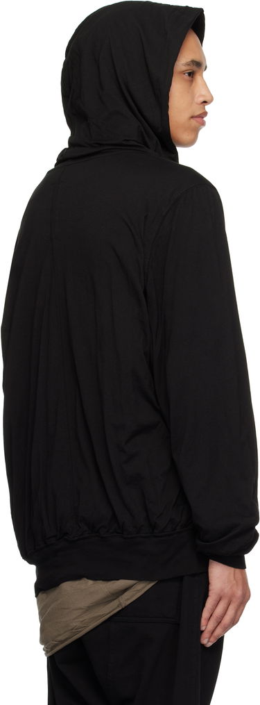 Sweatshirt Rick Owens Rick Owens DRKSHDW Hollywood Oversized Hoodie Sort | DU01E3262 BHDB, 2