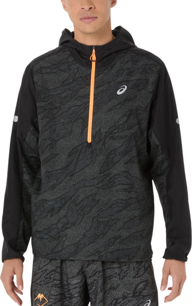 Vindjakke Asics Fujitrail Packable Windbreaker Jacket Sort | 2011d389-002, 0