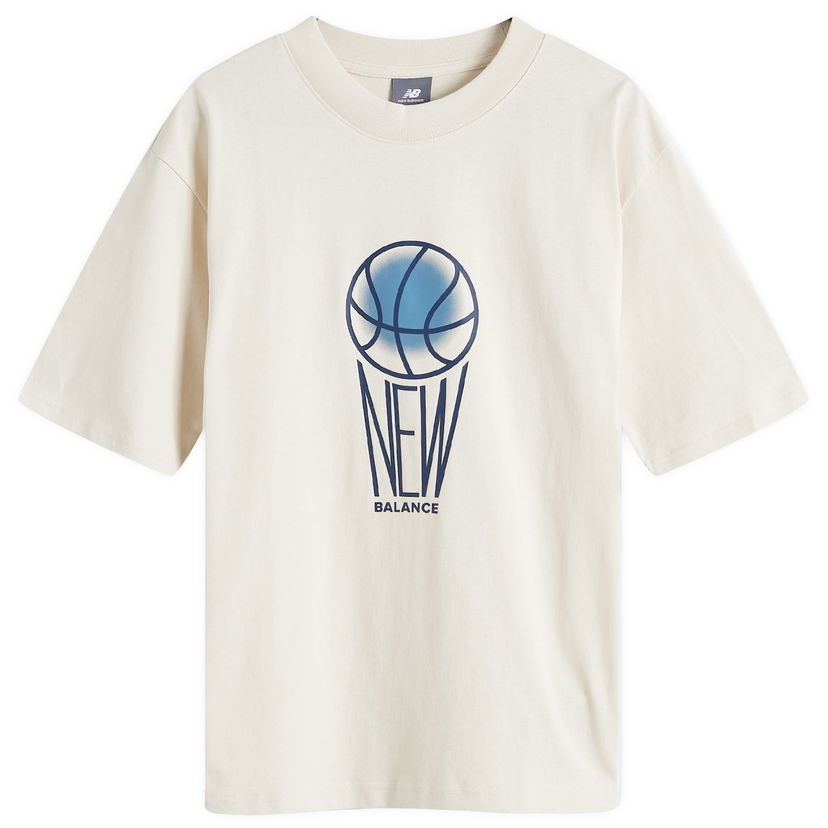 T-shirt New Balance Graphic T-Shirt Beige | MT44585-LIN