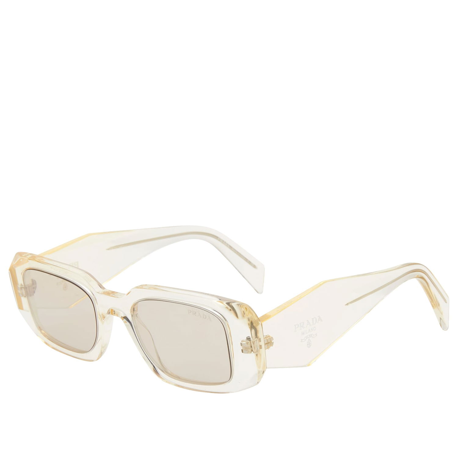 Solbriller Prada Transparent Champagne Sunglasses Beige | 0PR-17WS-19X30N49, 1