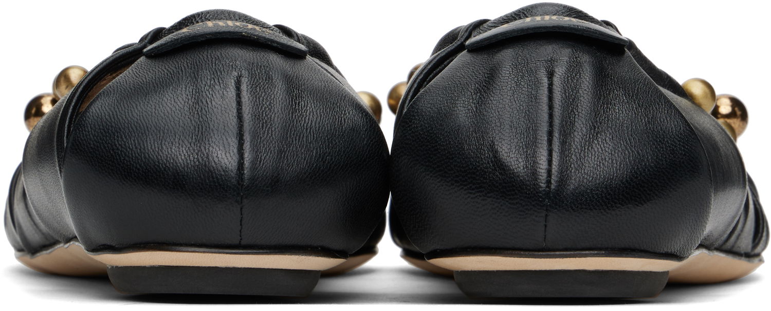 Skopleje CHLOÉ Chloé Luna Ballerina Flats Sort | CHC25S08JQL, 1