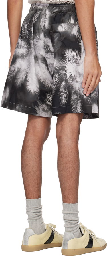 Shorts Palm Angels Palm Angels Blueprint Palms Shorts Flerfarvet | PMCB058S25FAB0021003, 2