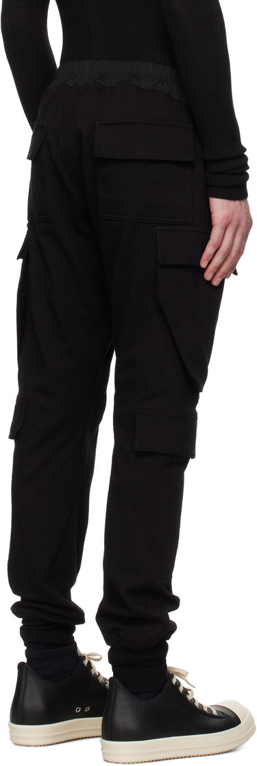Cargo bukser Rick Owens Rick Owens Hollywood Mastodon Megacargo Pants Sort | RU01E5337 BA, 2