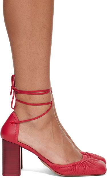 Tilbehør LEMAIRE LEMAIRE Micro Ballerina Heels Rød | FO0167 LL0115, 0