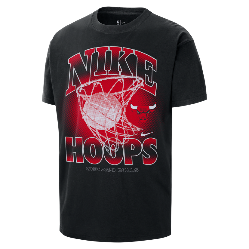 T-shirt Nike Chicago Bulls Courtside Max90 T-Shirt Sort | HQ1267-010