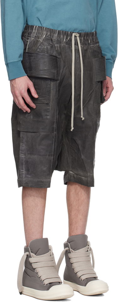 Shorts Rick Owens Rick Owens DRKSHDW Hollywood Creatch Cargo Pods Shorts Sort | DU01E3382 SCF, 4