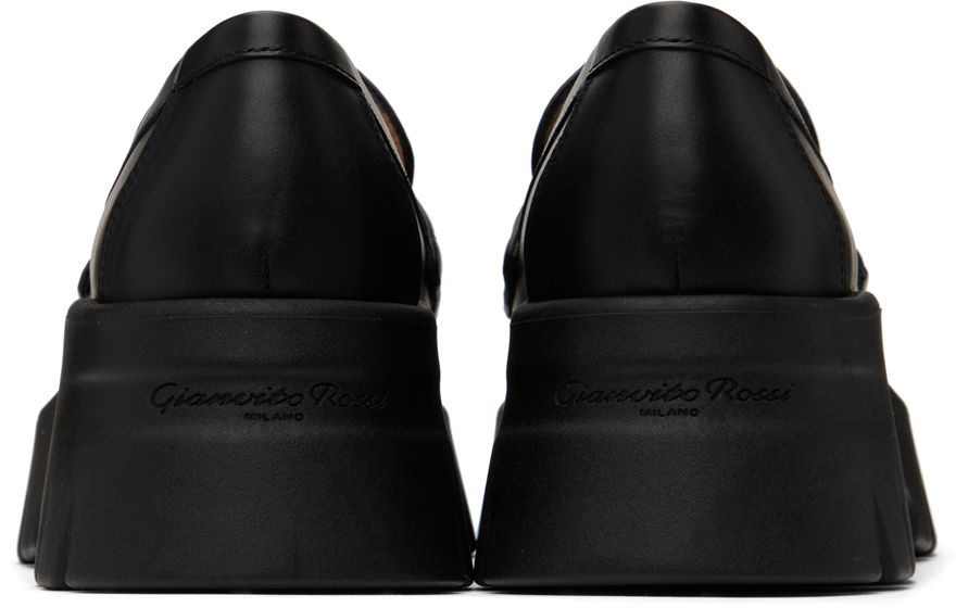 Sneakers og sko Gianvito Rossi Farren Platform Loafers Sort | G25319.20GOM.CLN, 1