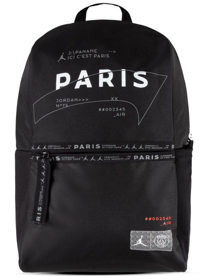 Rygsæk Jordan X PSG Essentials Backpack Sort | 9a0660-023, 0