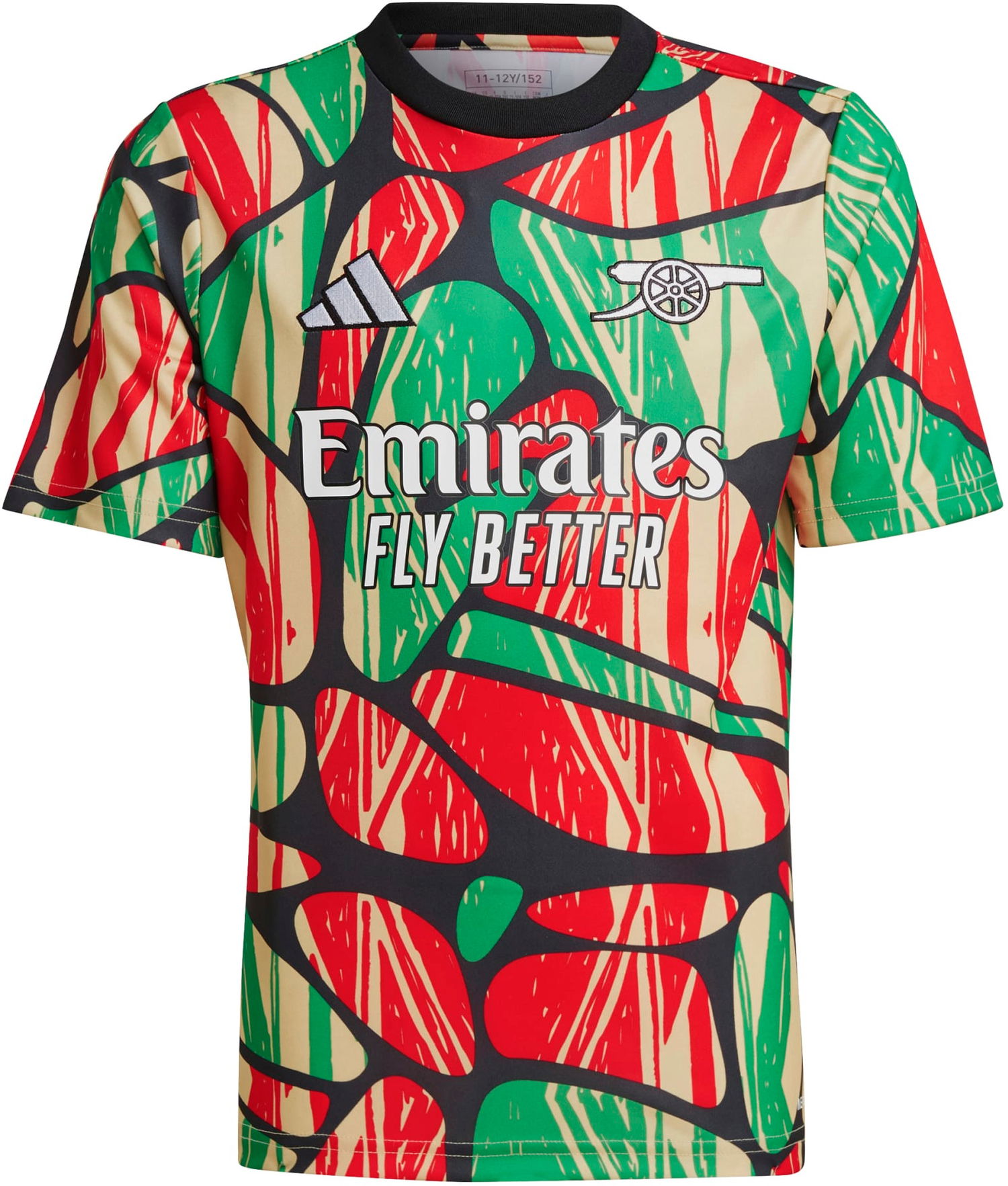 Jersey adidas Originals AFC Patterned Short Sleeve Jersey PRESHI 2024/25 Flerfarvet | is9994, 1