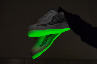 Sneakers og sko Nike Air Force 1 '07 Skeleton QS Hvid | BQ7541-100, 5
