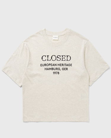 T-shirt CLOSED Relaxed Fit Graphic T-Shirt Beige | C95203-40L-PR-201, 0