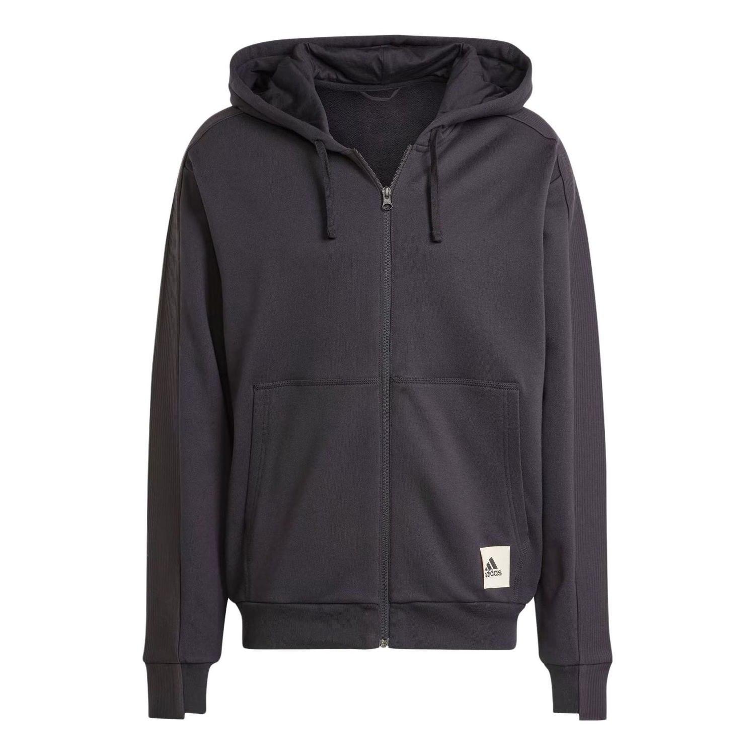 Sweatshirt adidas Originals Lounge Full-Zip Sweatshirt Grå | IQ3422, 0