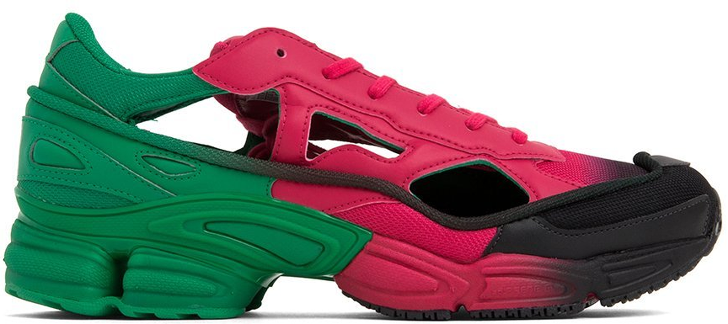Sneakers og sko adidas Originals Replicant Ozweego Raf Simons Green Vivid Berry Rød | EE7932, 0