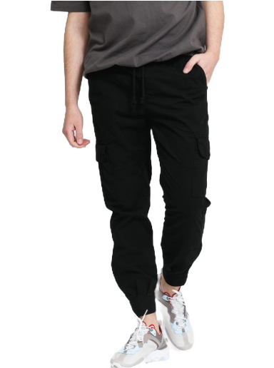 Cargo bukser Urban Classics Military Jogg Pants Sort | TB4127 black