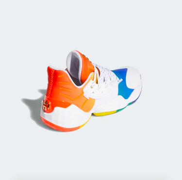 Sneakers og sko adidas Performance Harden Vol. 4 "Pride" Hvid | FX4797, 2