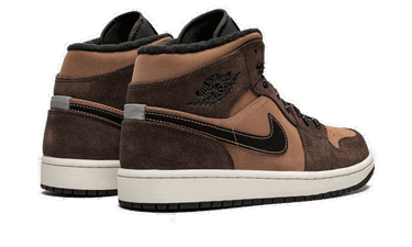 Sneakers og sko Jordan Air Jordan 1 Mid "Earthy Brown" GS Brun | DC7248-200, 1