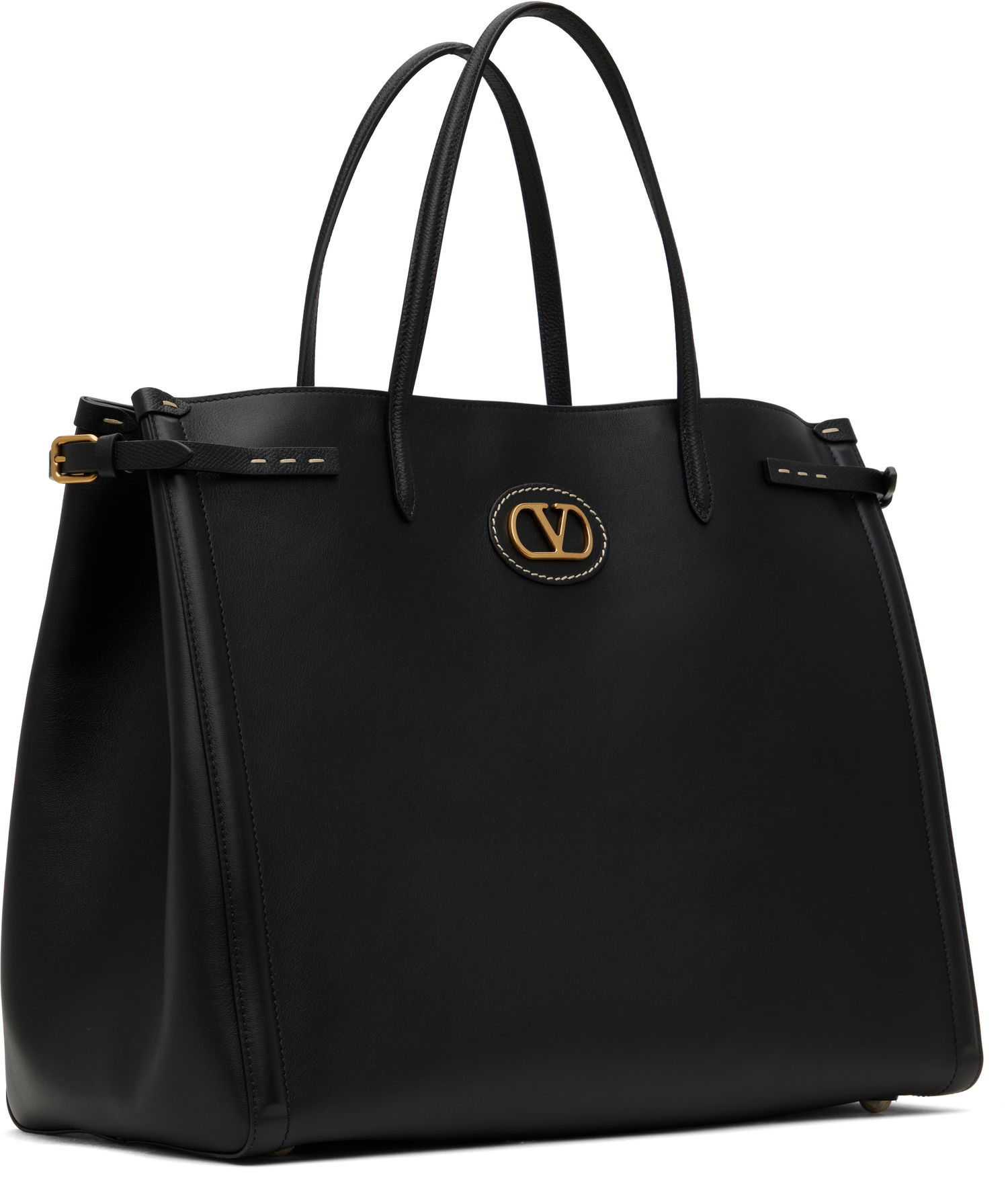 Mulepose Valentino Valentino Garavani Antibes Medium Calfskin Tote Sort | 6Y2B0D15RBN, 1