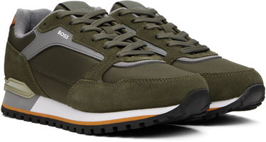 Sneakers og sko BOSS BOSS Embossed-Logo Grøn | 50523221, 3