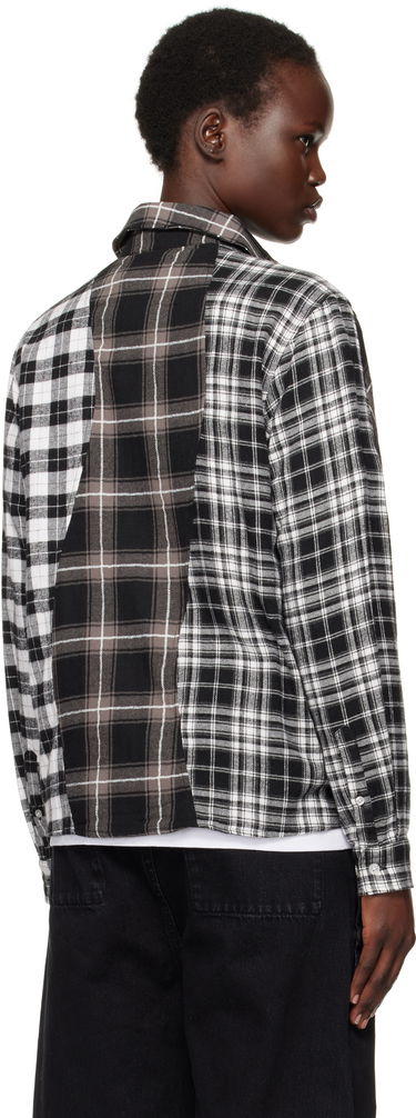 Skjorte Dime Triple Plaid Shirt Sort | DIMEHO249BLK, 2